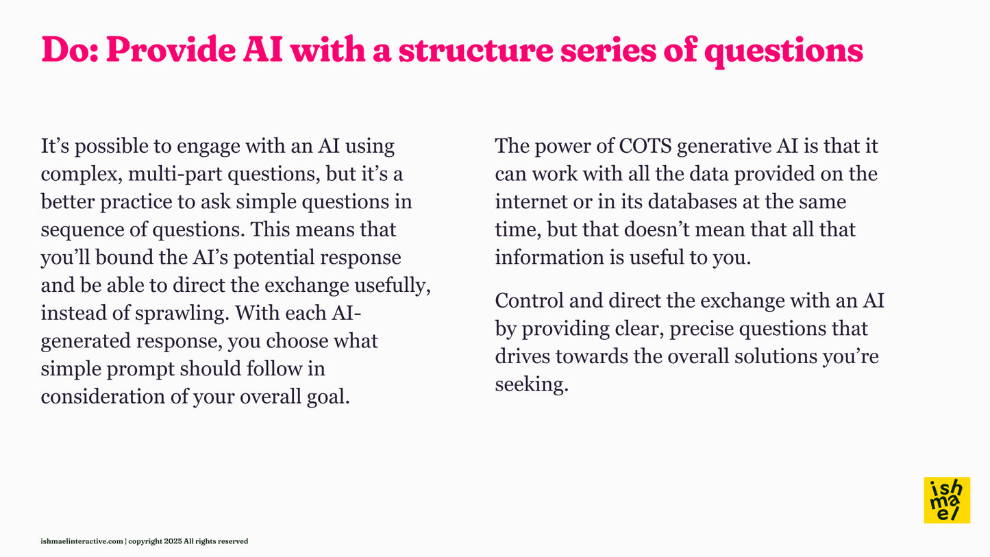 How to Think with AI - Live Instructor Training